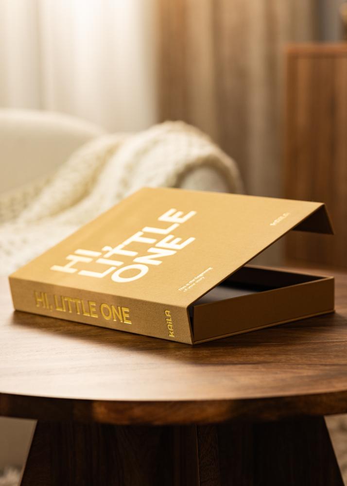 KAILA HI LITTLE ONE Manilla - Coffee Table Photo Album (60 Cierna Sidor)