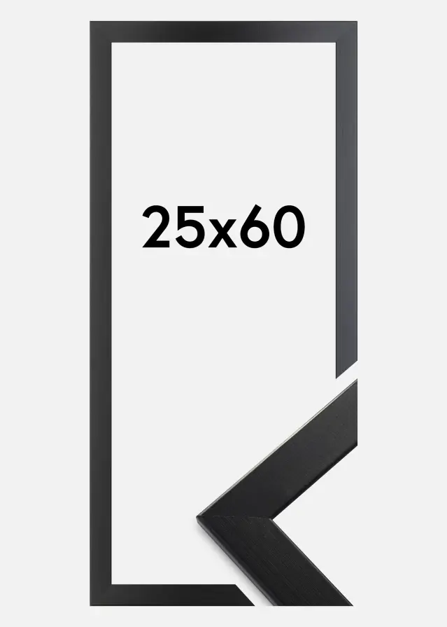 Rám Trendline Akrylové sklo (Plexisklo) Cierna 25x60 cm