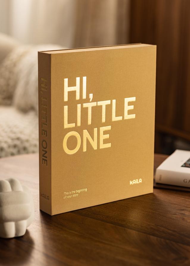 KAILA HI LITTLE ONE Manilla - Coffee Table Photo Album (60 Cierna Sidor)