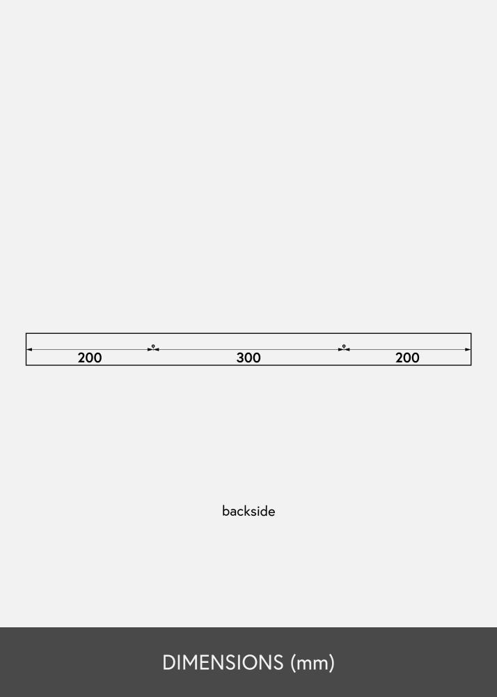 Polica na obrazy Cierna 70 cm