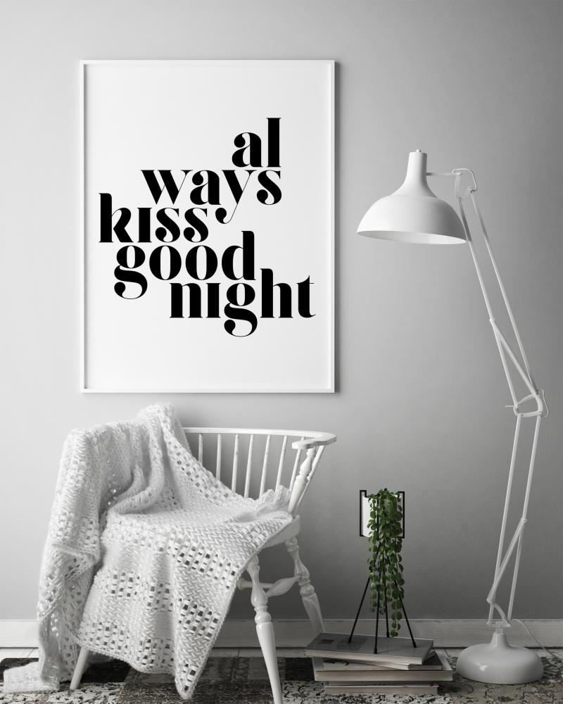 Always Kiss Good Night Plagát