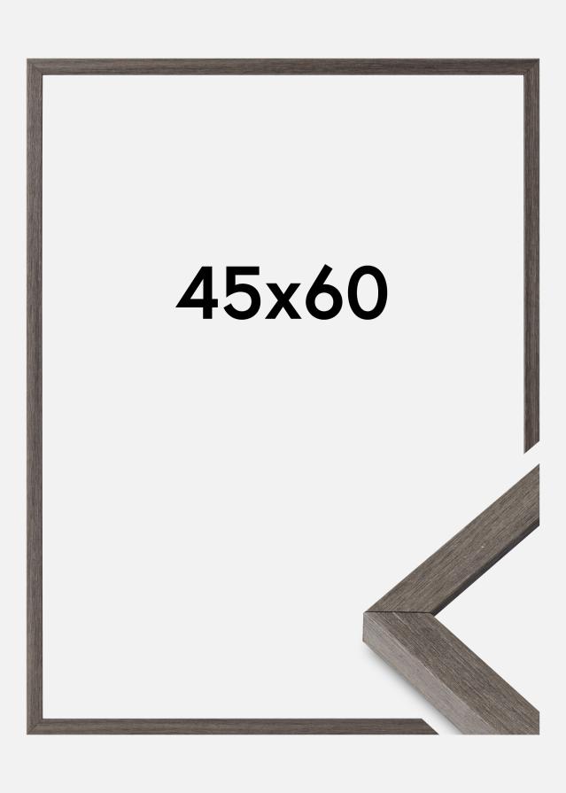 Rám Ares Akrylové sklo (Plexisklo) Grey Oak 45x60 cm